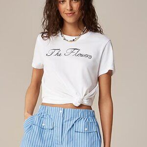 Laura Chautin X J.Crew "The Flowers" Pride graphic T-shirt Size M